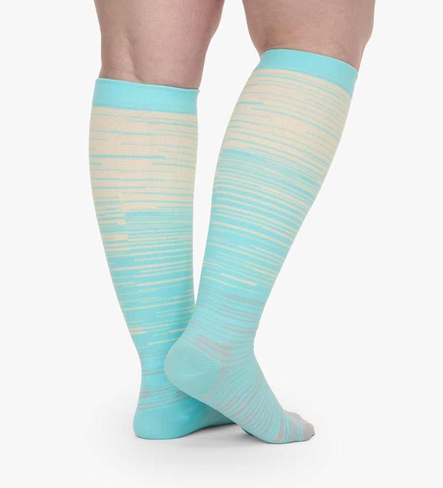Prosox™ Advanced Wide Compression Socks (Stripes)