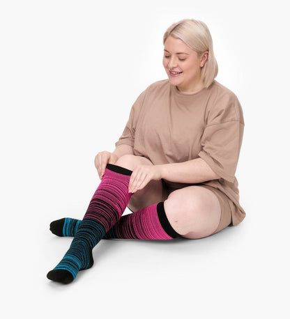 Prosox™ Advanced Wide Compression Socks (Stripes)
