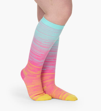 Prosox™ Advanced Wide Compression Socks (Stripes)